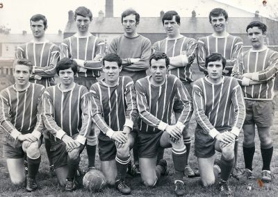 1st Portadown Company B.B. Old Boys’ Football Team - Belfast Churches League Winners 1968.