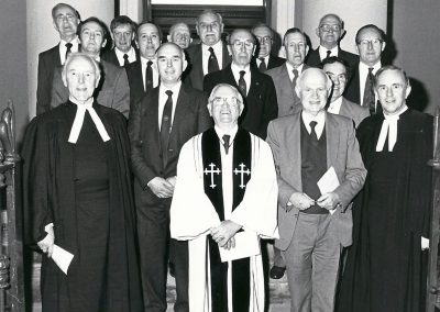 50th Anniversary Service of the Old Boys' Association 1989 (Presentation of new doors to Thomas Street Methodist Church).