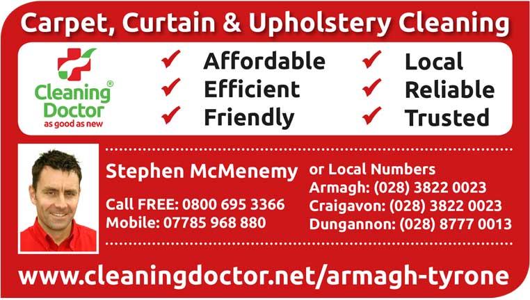 Stephen McMenemy - Cleaning Doctor 07785 968 880