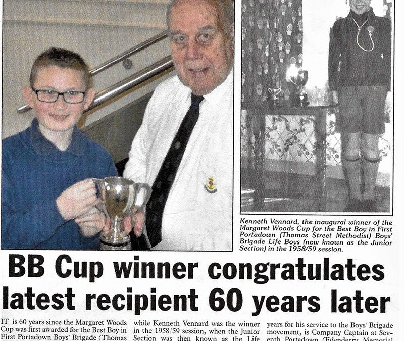 BB Cup winner congratulates latest recipient 60 years later